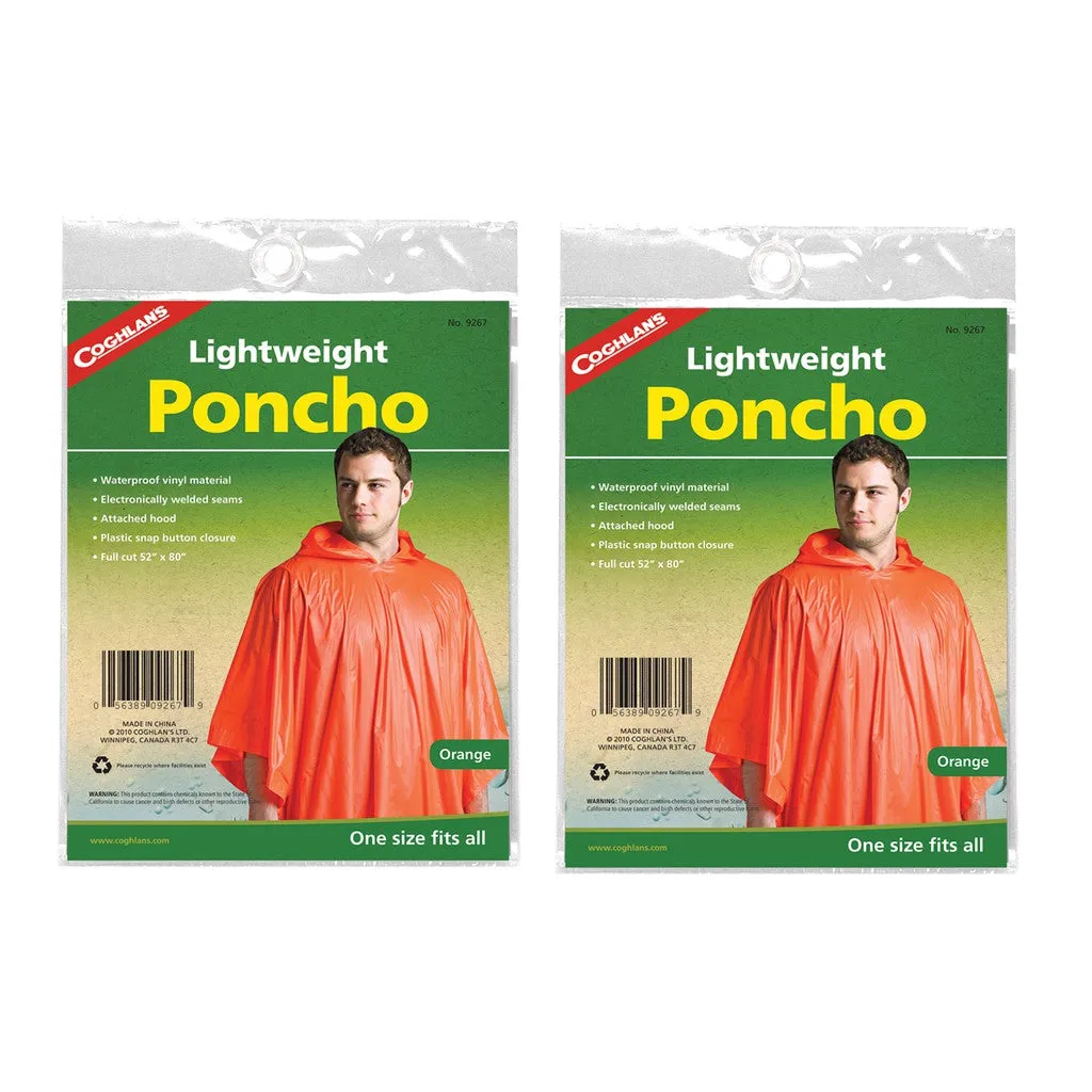 Coghlan's Lightweight Poncho (Set of 2)