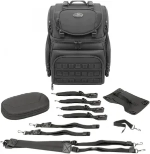 Compatible with/Replacement for BR3400 TACTICAL SISSY BAR BAG SADDLEMEN-3515-0202