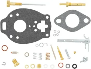 Complete Carburetor Kit for Massey-Harris Tractor 50 For Marvel Schebler #TSX605, TSX683, TSX882 Includes: Basic Kit, plus Fuel & Air Adjusting Screws & Jets (when available)