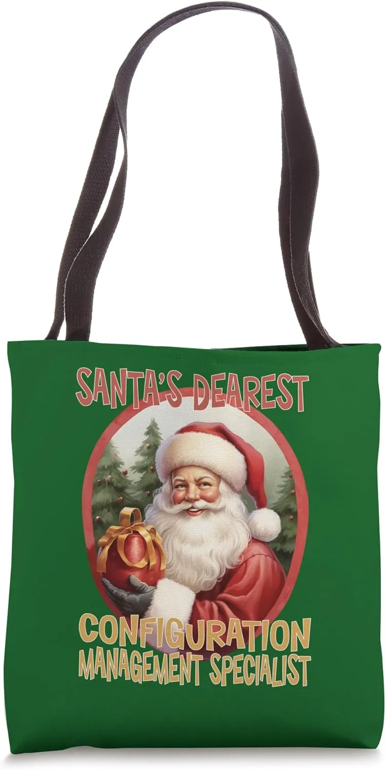 Configuration Management Specialist Christmas Holiday Xmas Tote Bag