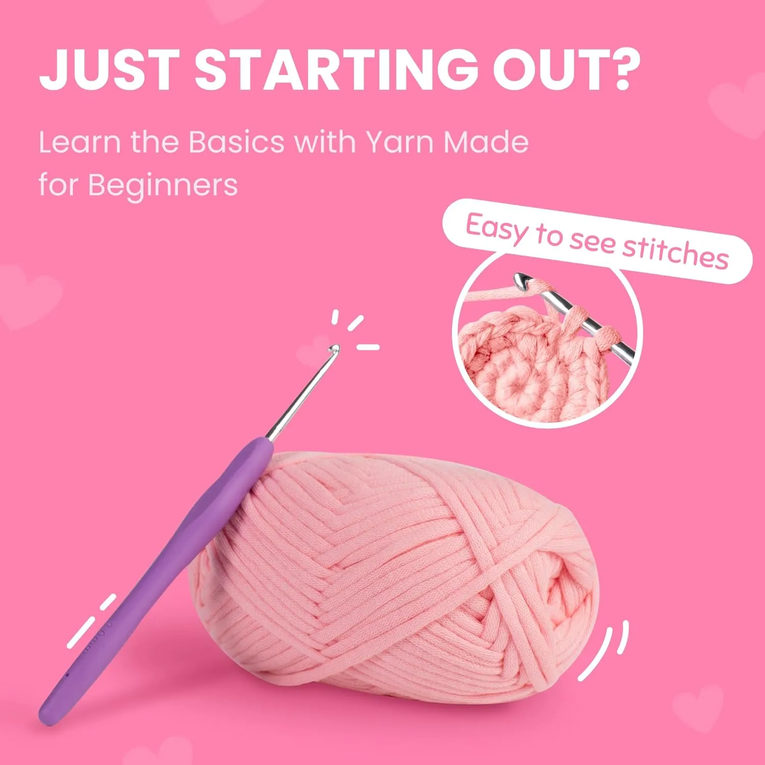 Cookie Box Crochet Kit for Beginners - Learn to Craft Amigurumi Stuffed Animals - Knitting Gift for Kids (13 ) and Adults - Beginner-Friendly Yarn - Stitch-by-Stitch Video Tutorial - Bunny Lola