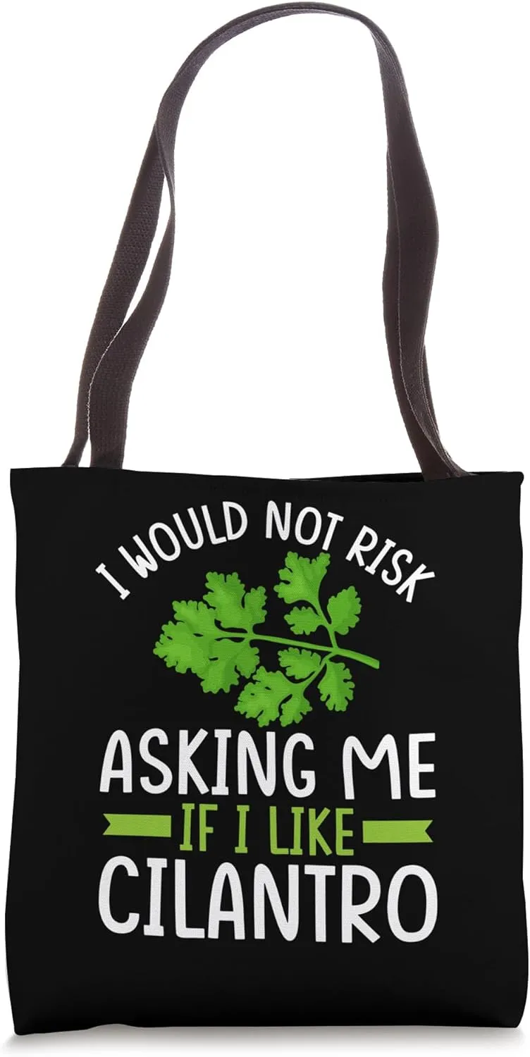Coriander Hater Cilantro Hater Club Anti Coriander Tote Bag