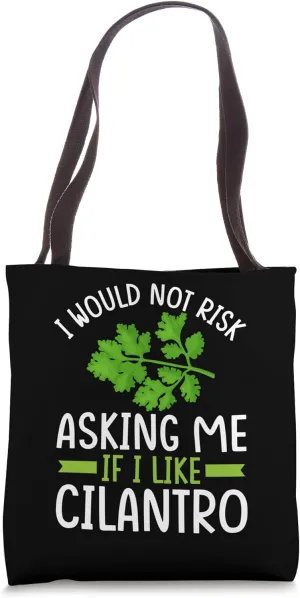 Coriander Hater Cilantro Hater Club Anti Coriander Tote Bag