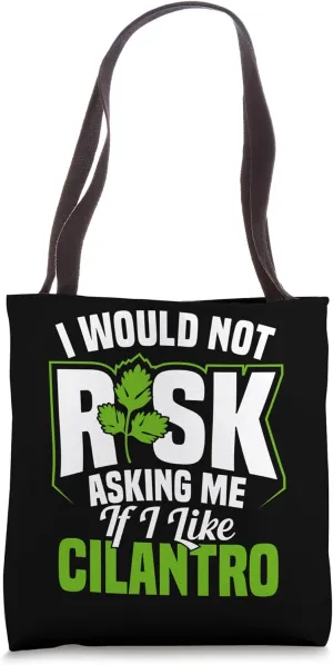 Coriander Hater Cilantro Hater Club Anti Coriander Tote Bag
