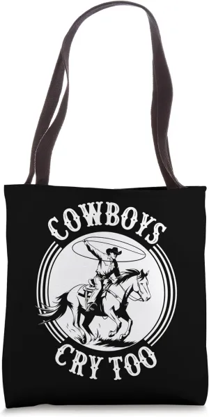 Cowboy Western Country Rodeo Horseback Riding Rancher Gear Tote Bag