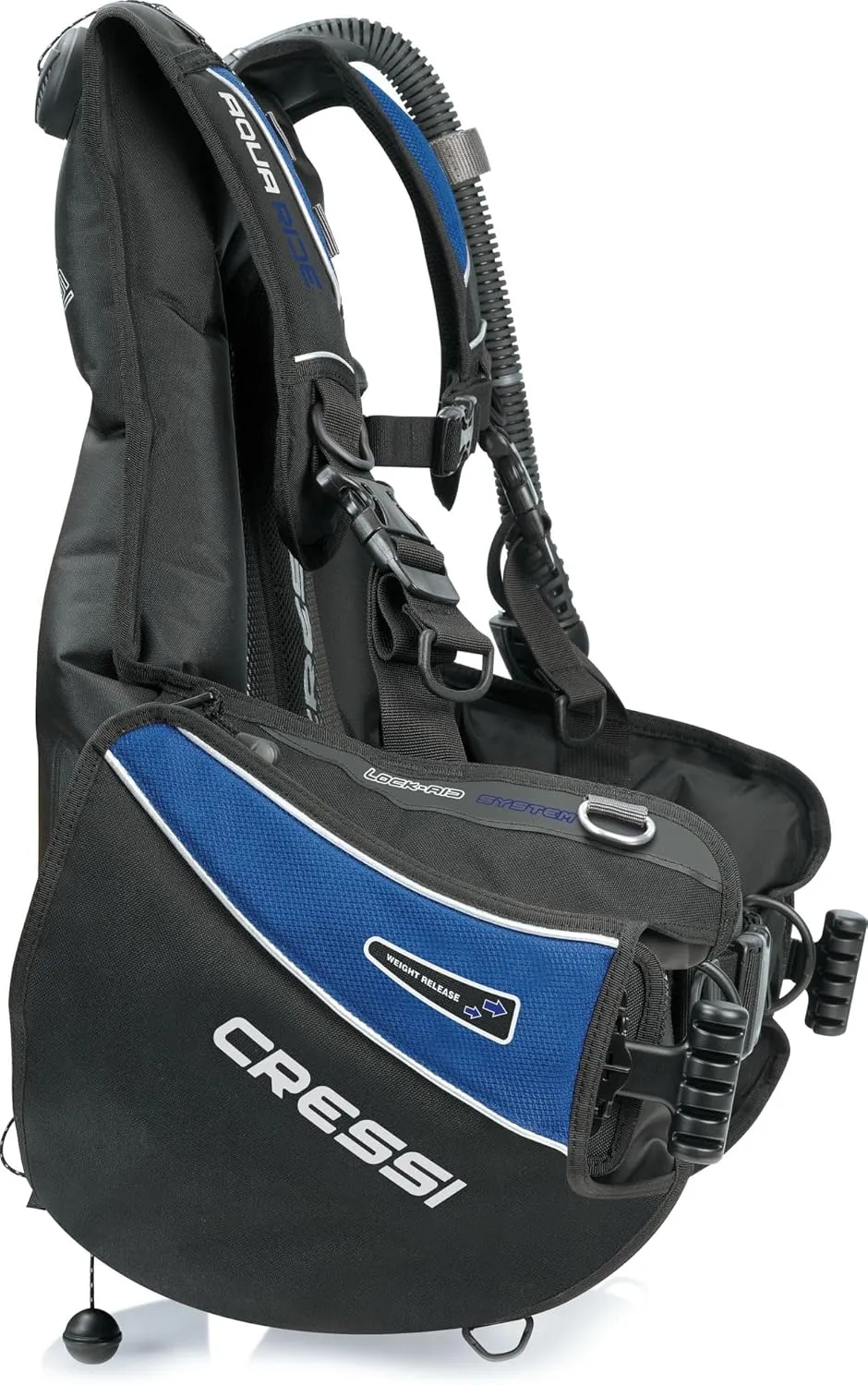 Cressi Hydrodynamic Scuba Diving Buoyancy Compensator Device with Great Ascensional Capacity - Aquaride: Designed in Italy