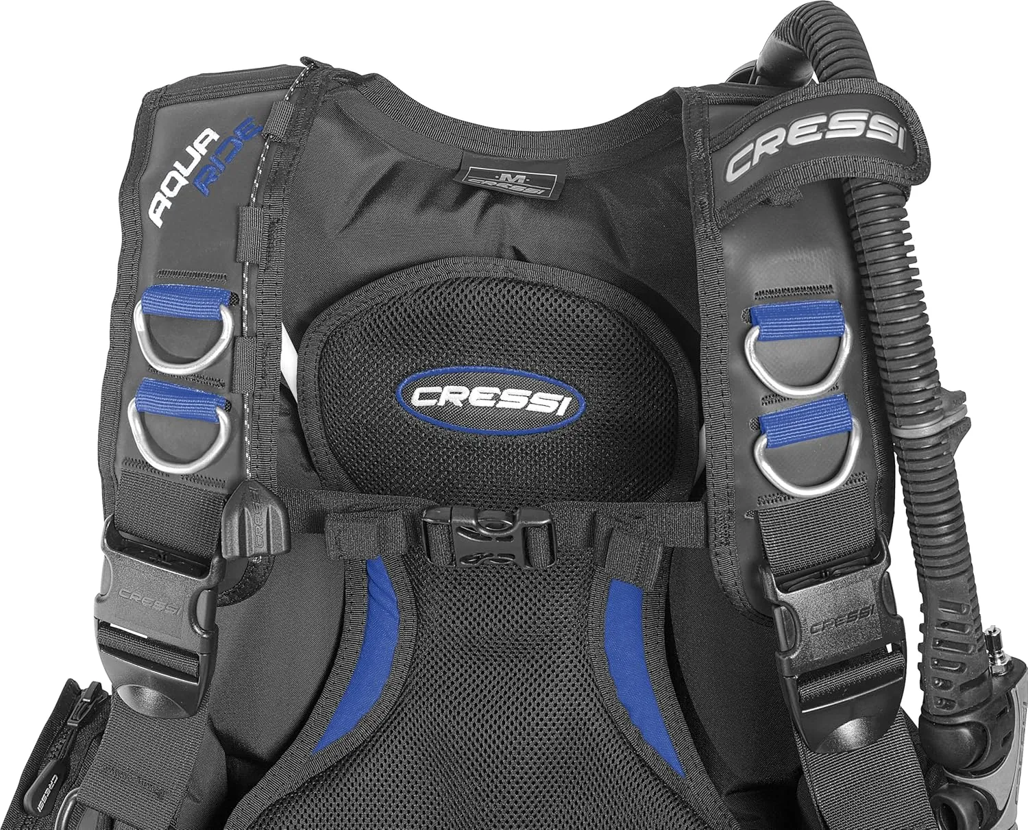 Cressi Hydrodynamic Scuba Diving Buoyancy Compensator Device with Great Ascensional Capacity - Aquaride: Designed in Italy