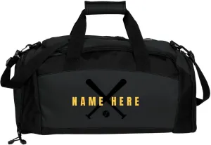 Custom Baseball Gear: Gym Duffel Bag