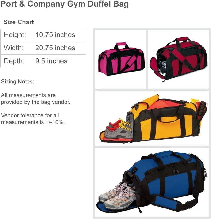 Custom Cheer Gear Bag: Gym Duffel Bag