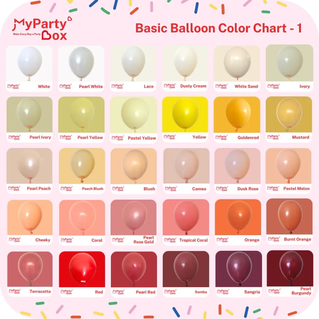 Custom Color DIY Balloon Garland Kit - Basic