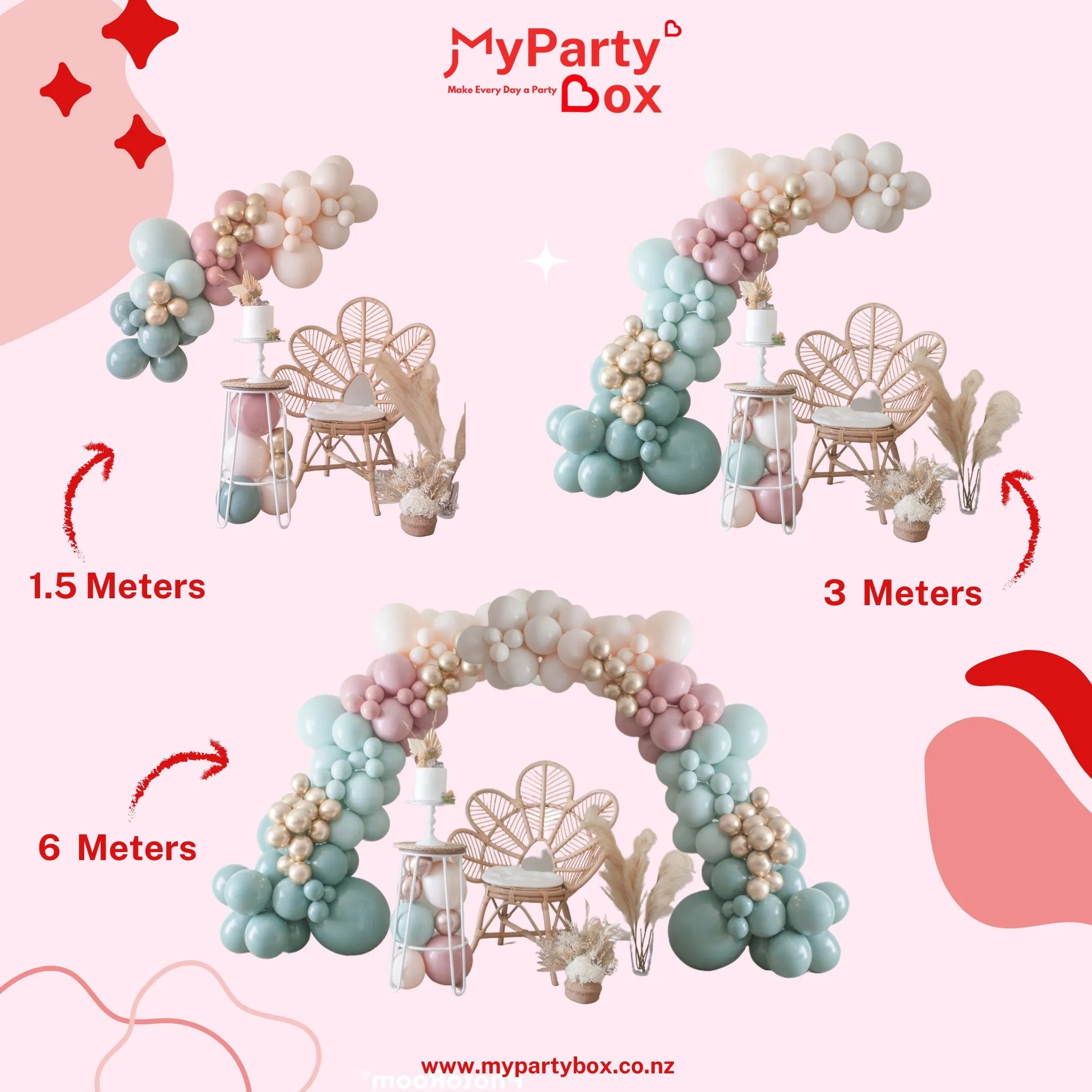 Custom Color DIY Balloon Garland Kit - Basic