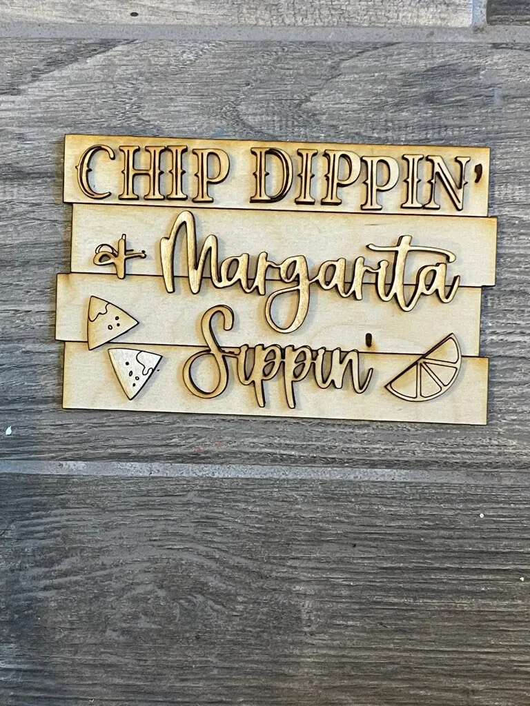 DIY Margarita Tiered Tray Kit - Taco Tier Tray