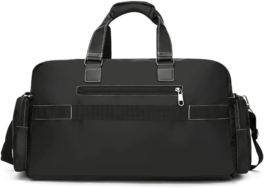 Duffle Bag Men's Handbag Leisure Short Trip Bag Storage Bag for Travel, Workout
