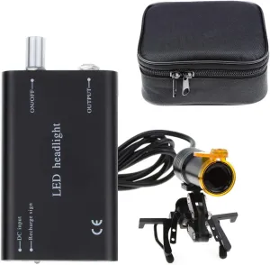 EAST-Portable 5W Bulb Filter Rechargeable Mounted Headlamp for All Loupes (DY-007)