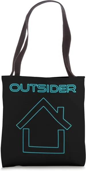 EDM Rave Gear Clubbing DJ Clothing Outsider House Music Tote Bag