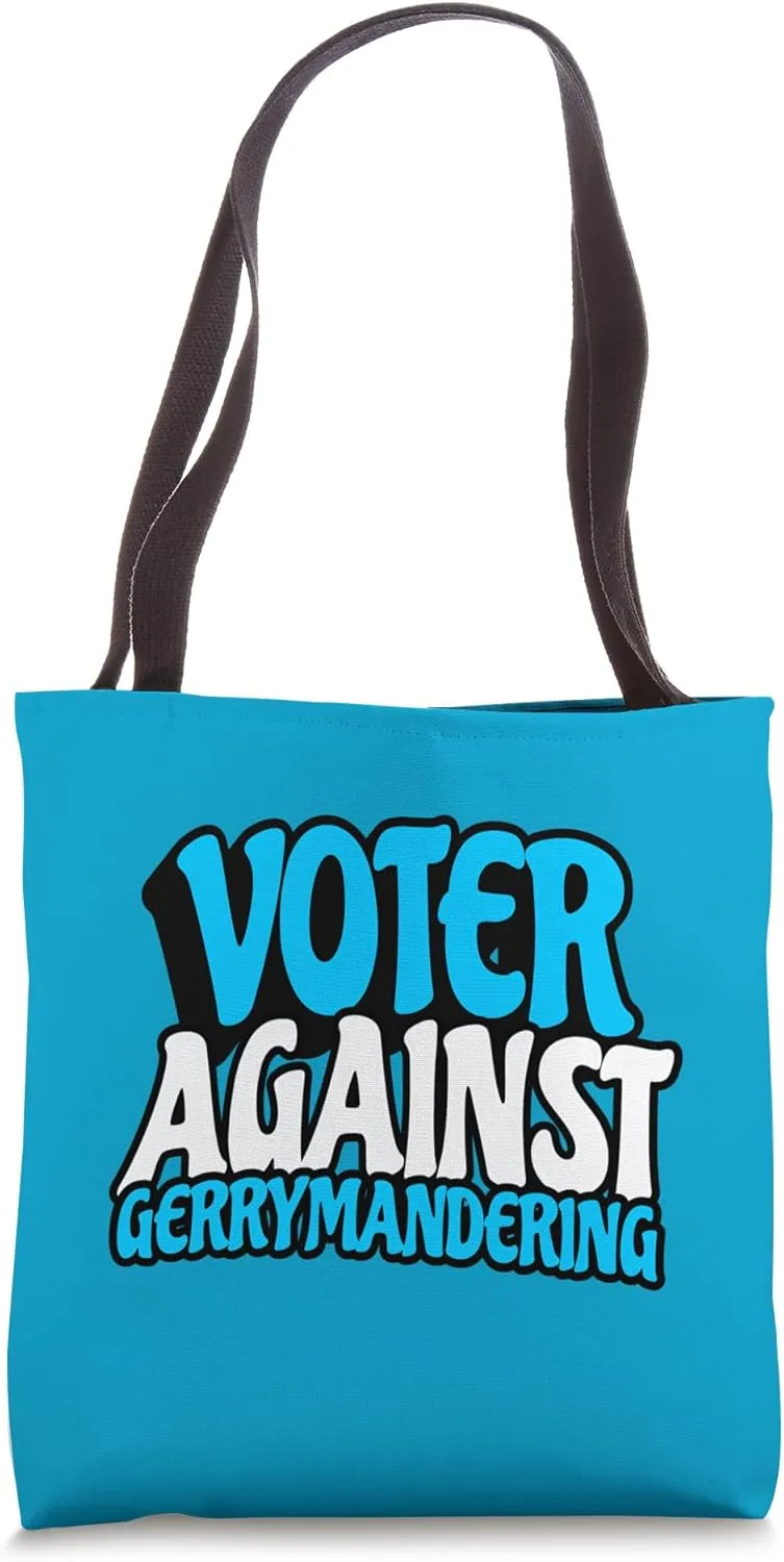 Election Reform Stop Gerrymandering Tote Bag