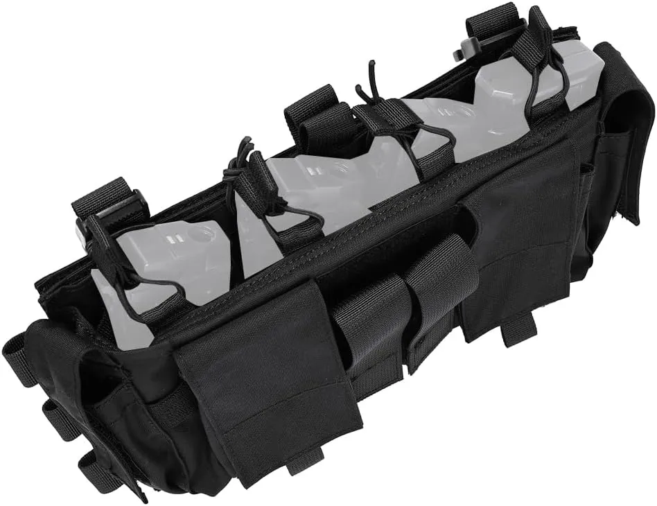 EMERSONGEAR Tactical Magazine Pouch,Mag Pouch,Tactical Vest Chest Rig Bag,MF Style Gen IV Compatible Placards for Magazines