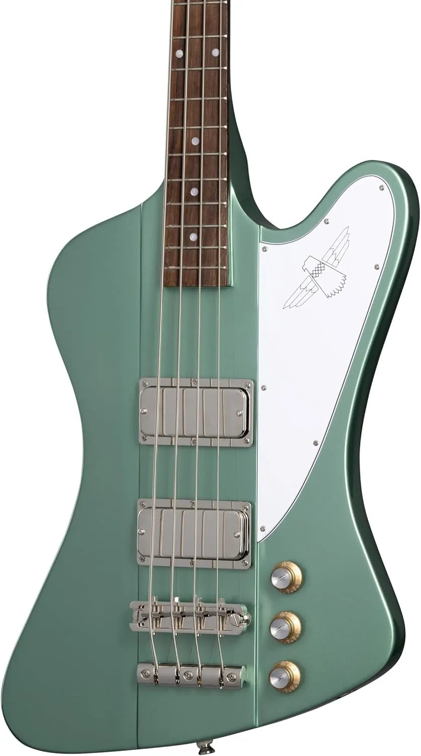 Epiphone Thunderbird 64 Bass, Inverness Green with Bag