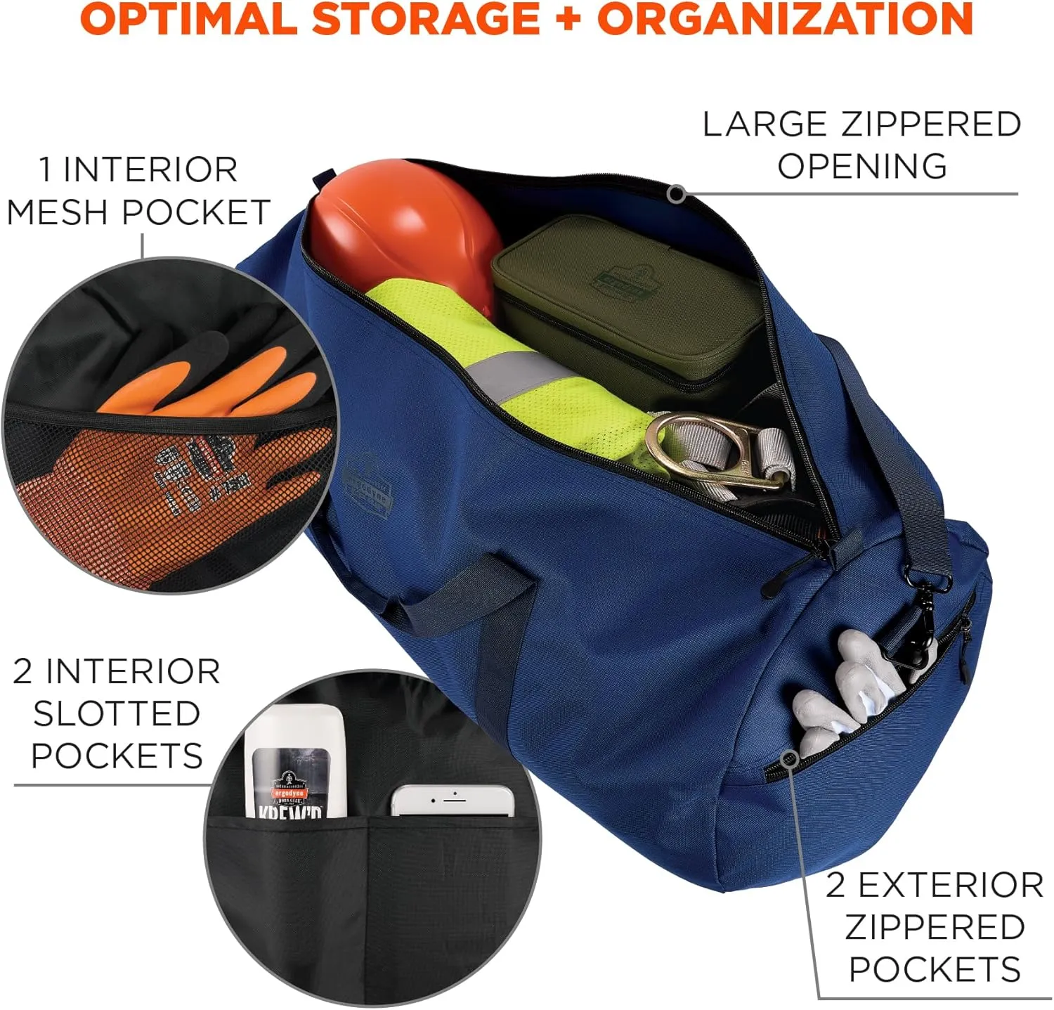 Ergodyne Gear Duffel Bag-Polyester