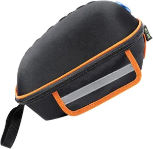 EVA Shell Bike Rack Bag Hard Shell Bicycle Rack Storage Double Zippers for Safety