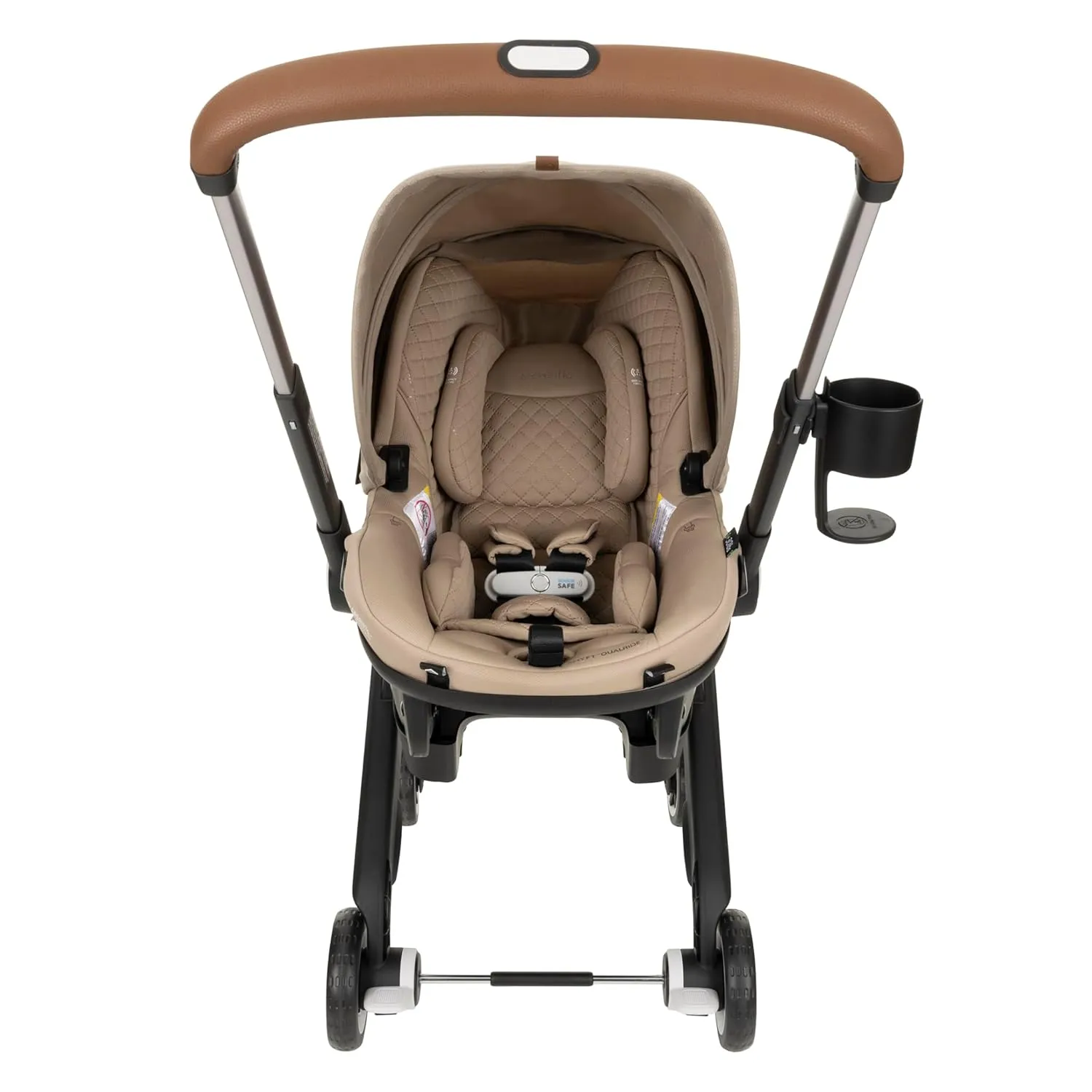 Evenflo Gold Shyft DualRide with Carryall Storage Infant Car Seat and Stroller Combo (Topaz)