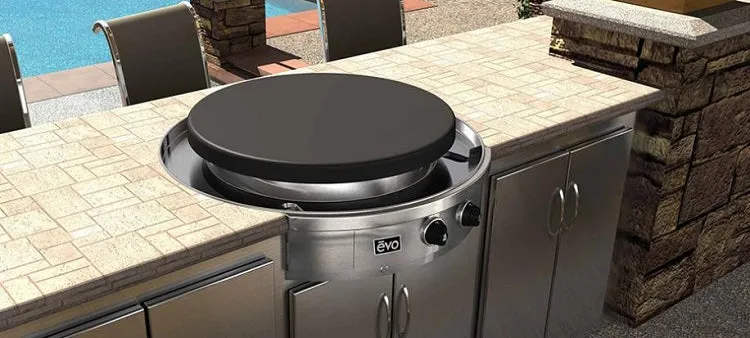 Evo Affinity 30G Built In Flattop Grill - Propane