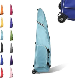 Fencing Bag with Wheels, Fencing Gear, Fencing Suit Pull Rod Type Sword Bag, Fencing Bag for Foil/Epee/Saber Mask and Fencing Suit Sword Bag