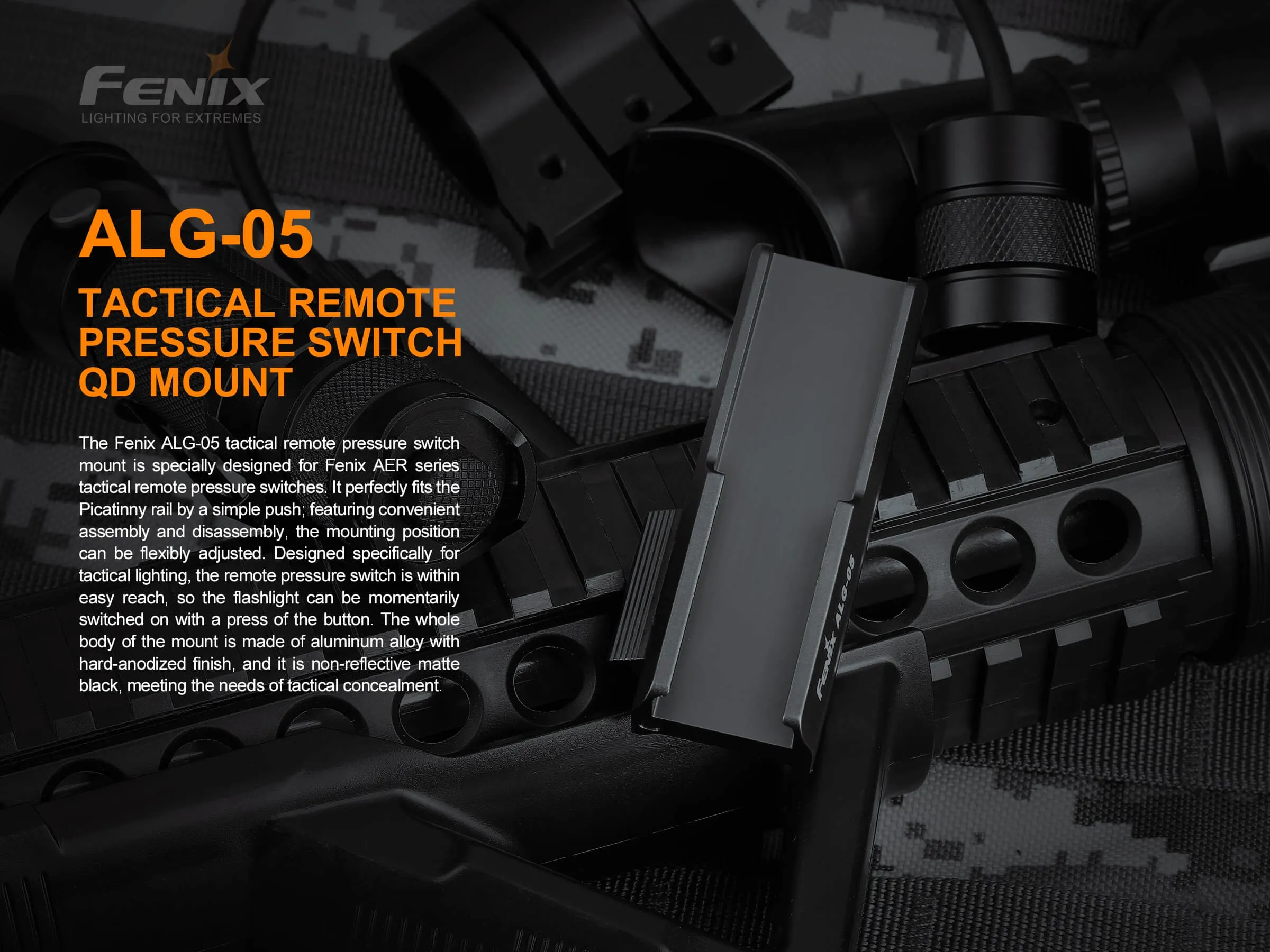 Fenix AER-02 V2.0   ALG-05 Tactical Kit
