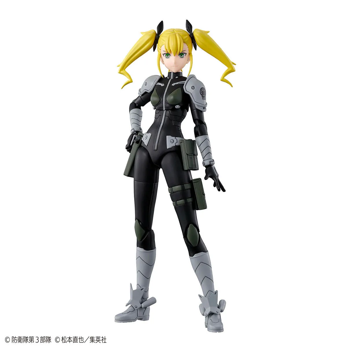 Figure-rise Standard Kikoru Shinomiya from Kaiju No.8 - With Multiple Weapons and Expressions