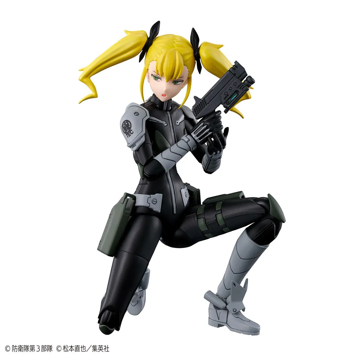 Figure-rise Standard Kikoru Shinomiya from Kaiju No.8 - With Multiple Weapons and Expressions