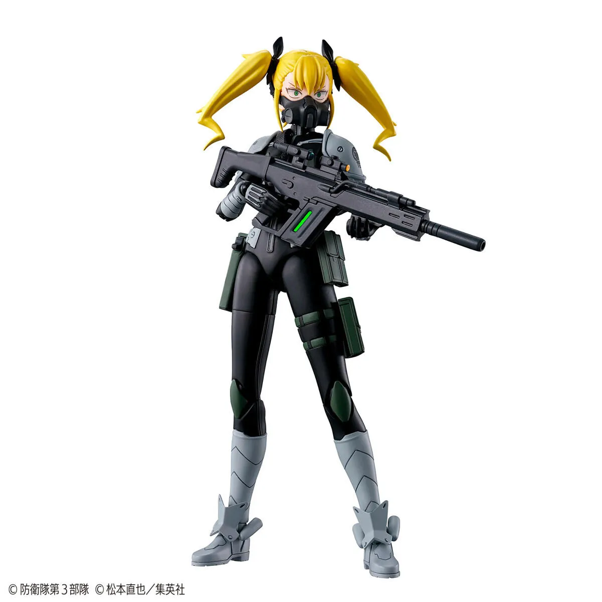 Figure-rise Standard Kikoru Shinomiya from Kaiju No.8 - With Multiple Weapons and Expressions