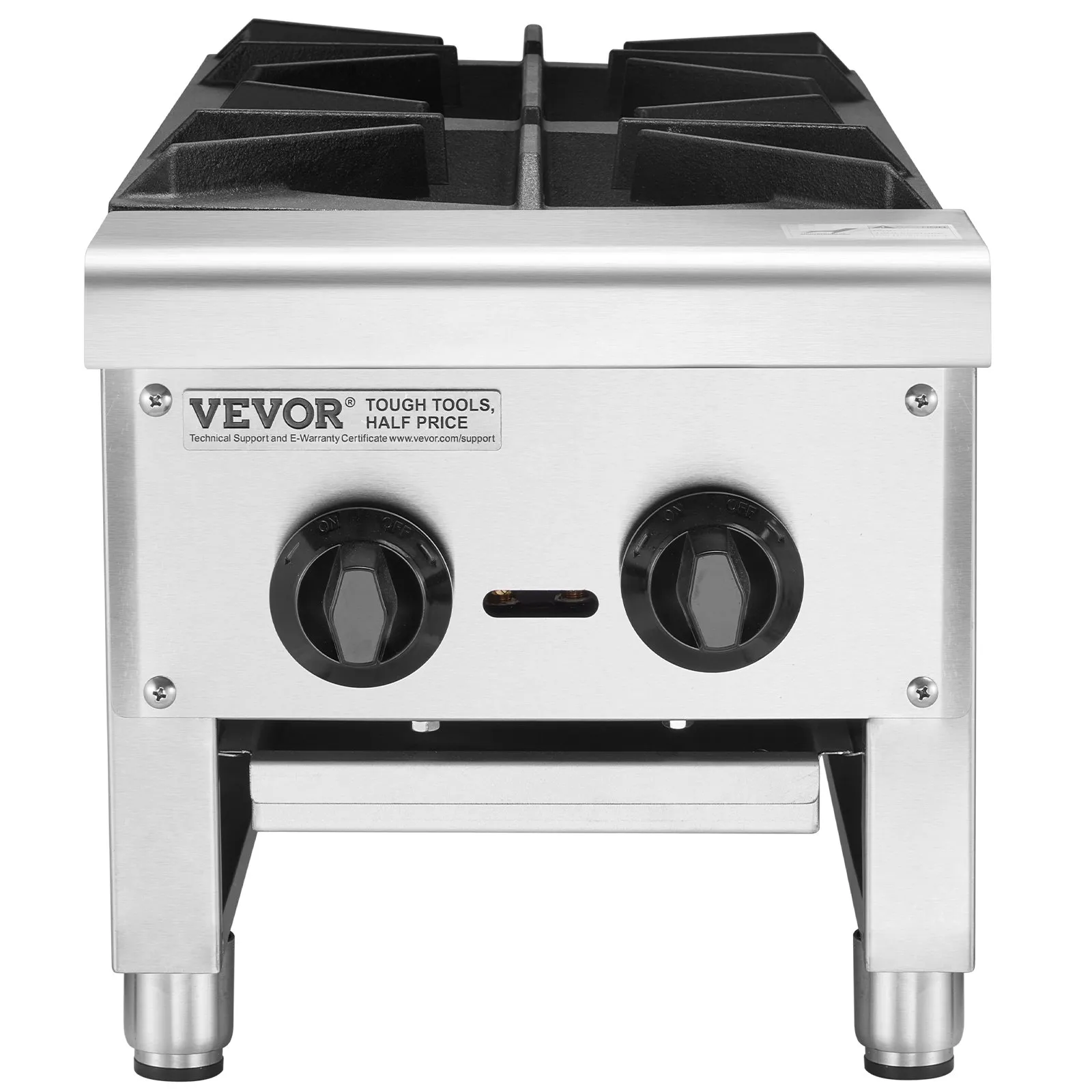 (FINAL PRICES ARE LOWER ON OUR SITE!) VEVOR Commercial Gas Range Stove 2 Burners Countertop Cooking Hot Plate Kitchen
