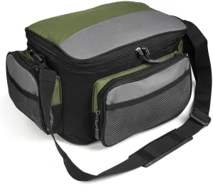 Fishing Tackle Bag Fishing 42 Cm, 3 Shoulder Padded Bag External Bag Freshwater Strap