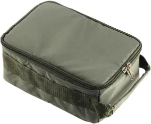Fishing Tackle Bag with Adjustable Dividers, Waterproof Polyester, Double Zippers, Padded Handle, Fishing Reel Storage Organizer Pouch Case