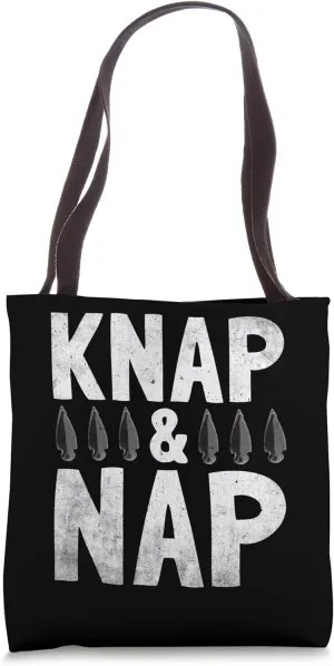 Flintknapping Gear Flintknapper Tools Flint Collecting Tote Bag