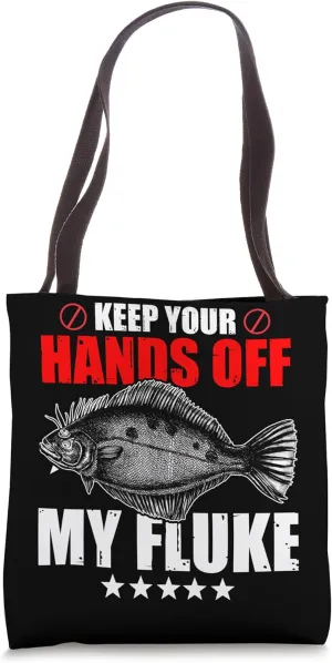 Fluke Fisher Gear Fluke Fishing Fluke Fisherman Tote Bag