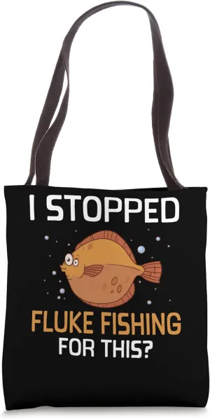 Fluke Fisherman Rod Fluke Fishing Gear Fluke Fisher Tote Bag