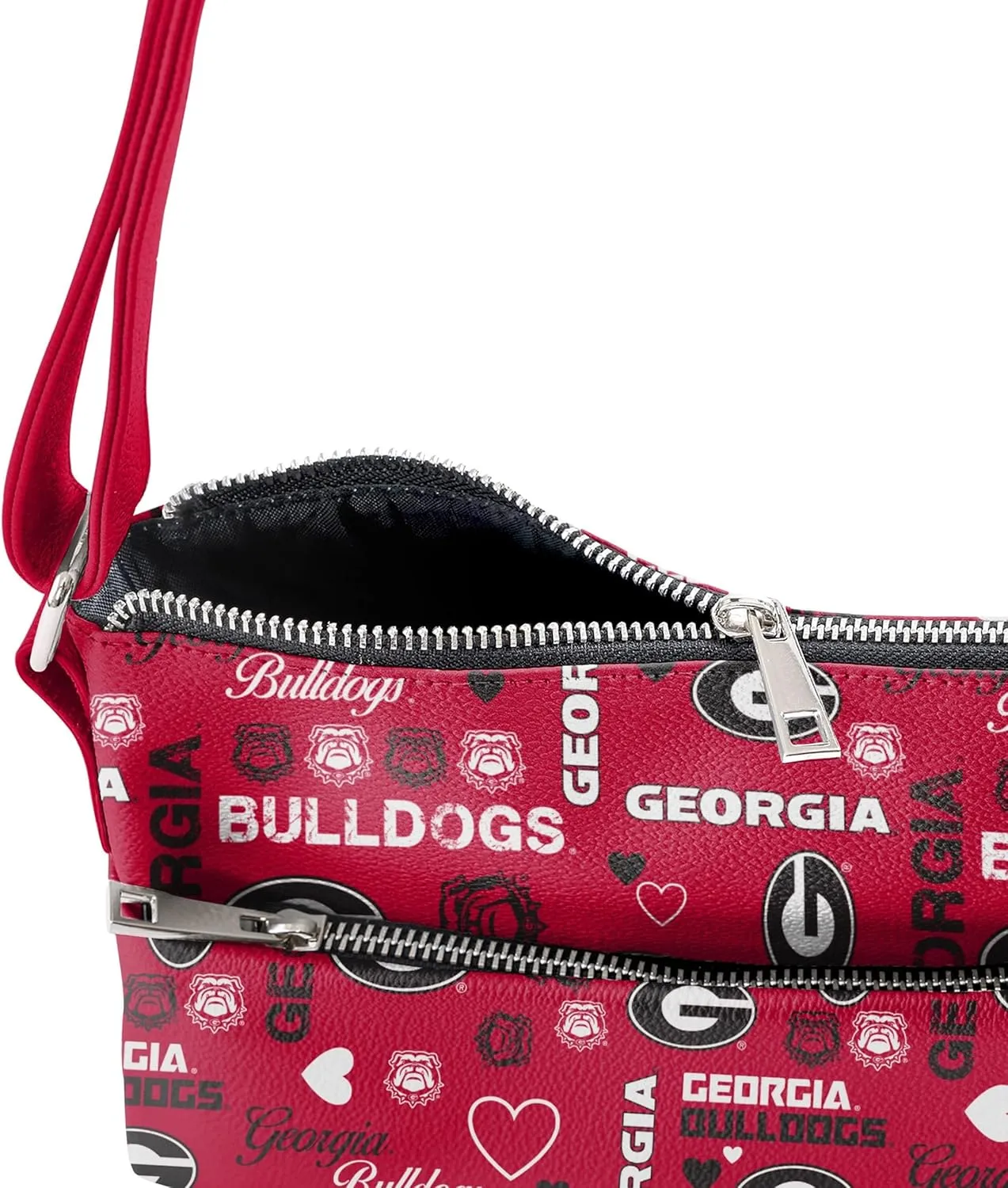 FOCO NCAA College Team Logo Love Bag Collection