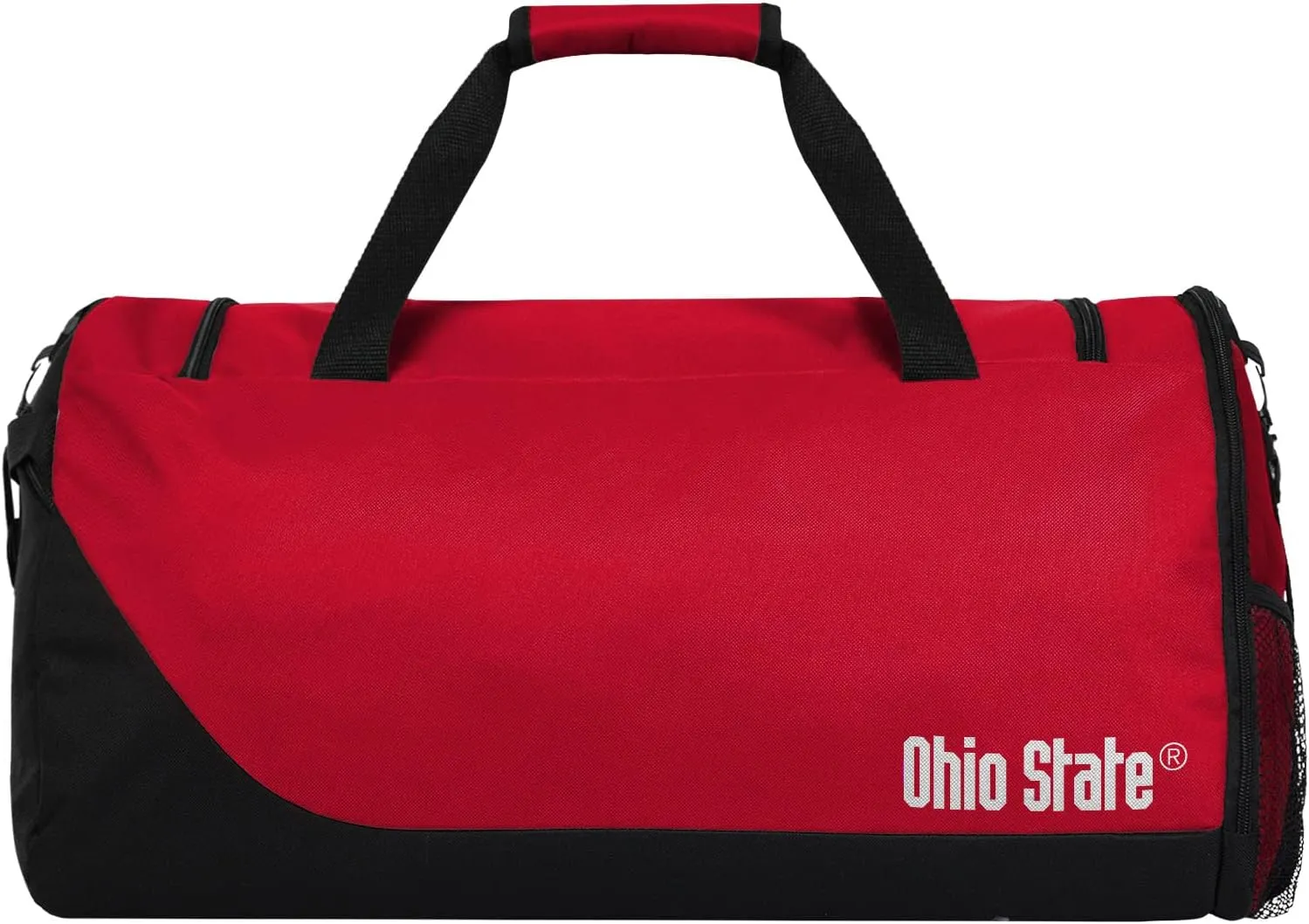 FOCO NCAA Unisex-Adult NCAA Team Logo Solid Big Logo Duffle Bag
