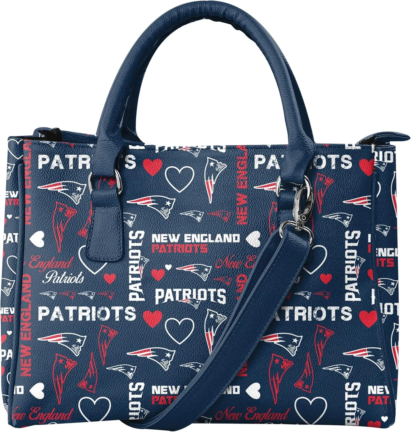 foco Womens NFL Team Logo Love Bag Collection