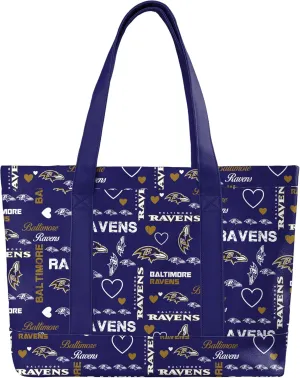 foco Womens NFL Team Logo Love Bag Collection