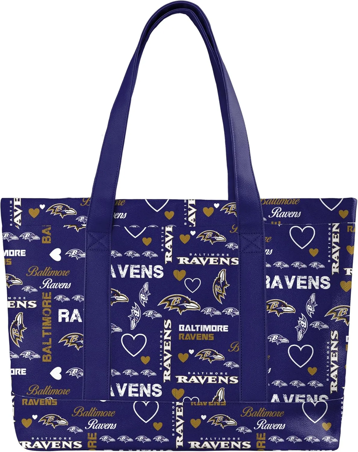 foco Womens NFL Team Logo Love Bag Collection