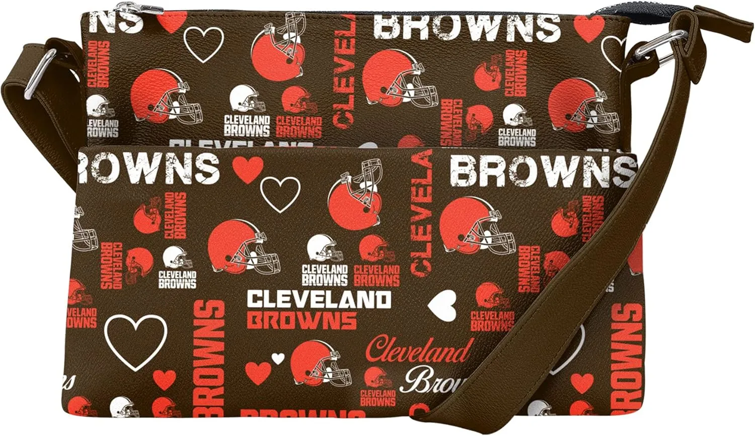 foco Womens NFL Team Logo Love Bag Collection