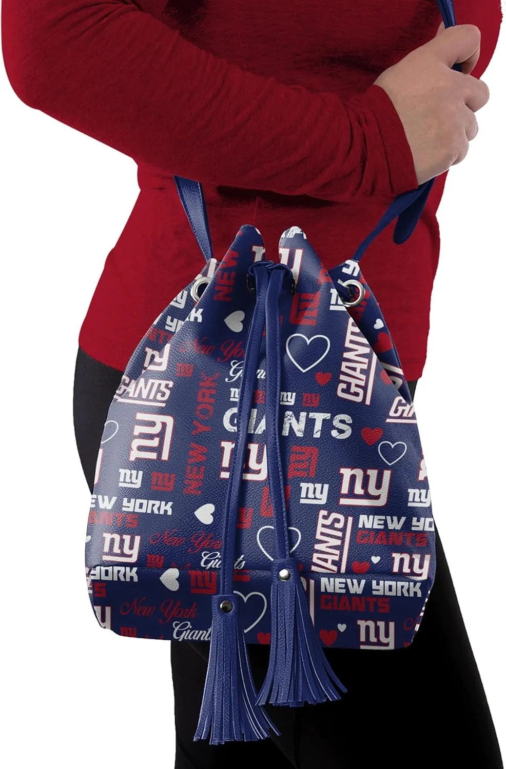 foco Womens NFL Team Logo Love Bag Collection