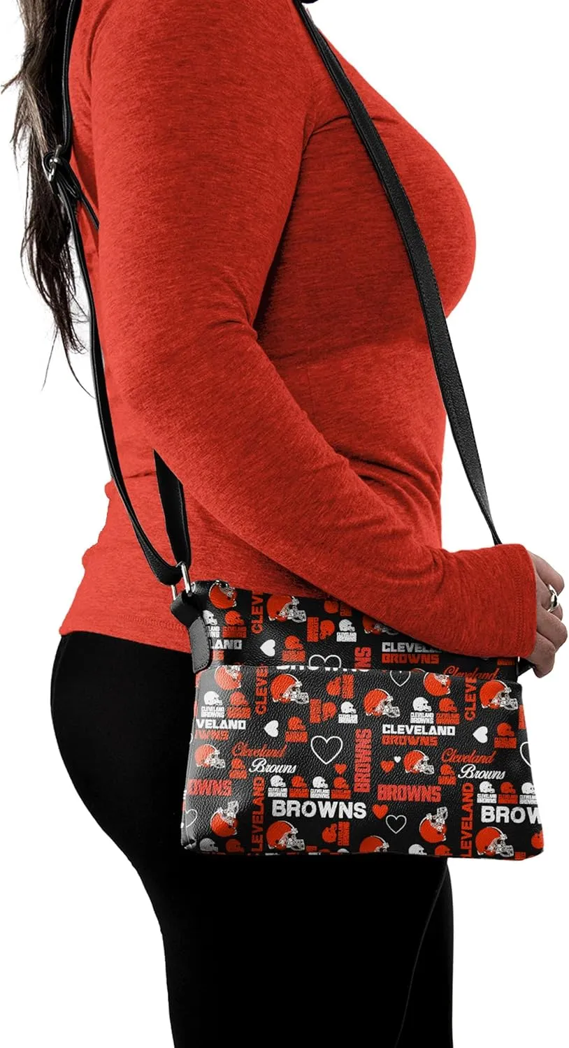 foco Womens NFL Team Logo Love Bag Collection