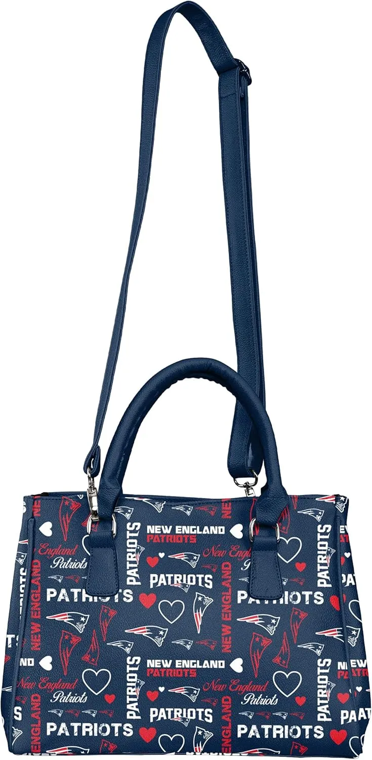 foco Womens NFL Team Logo Love Bag Collection
