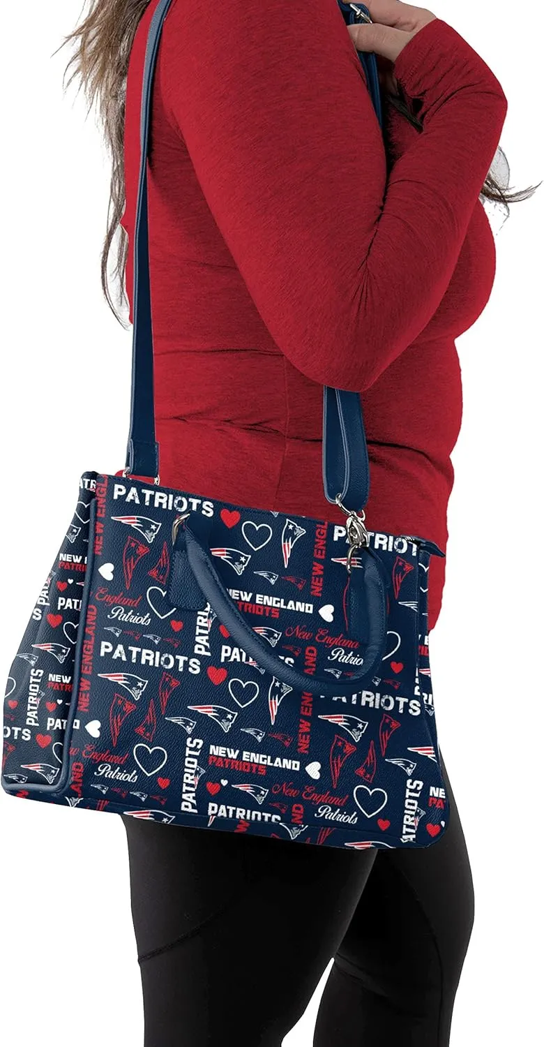 foco Womens NFL Team Logo Love Bag Collection