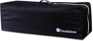 Foundations SnugFresh Celebrity Baby Play Yard Carry Bag, Foldable & Portable Travel Bag, Graphite