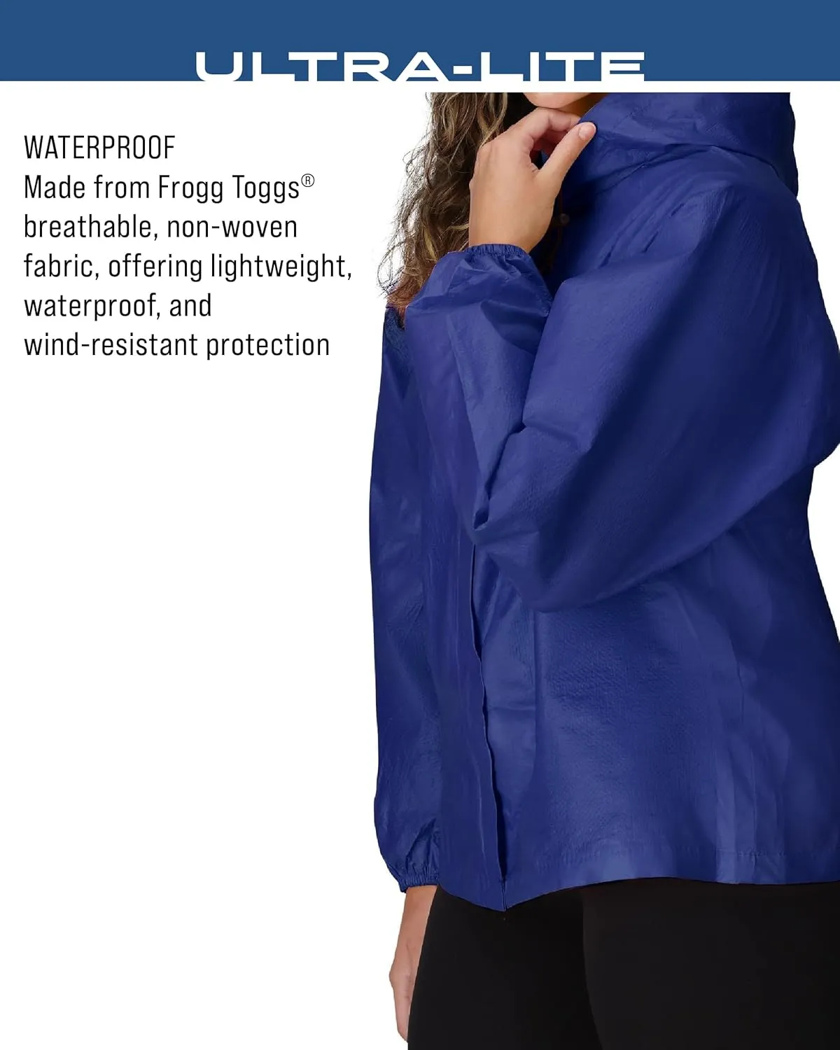FROGG TOGGS Women's Ultra-lite2 Waterproof Breathable Rain Jacket