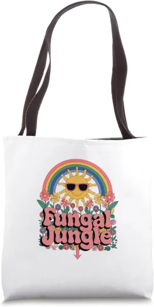 Funny Fungal Jungle Dirty Adult Humor Inappropriate Joke Tote Bag